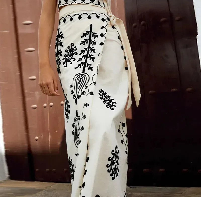 ARIA | Conjunto de dos piezas estampado
