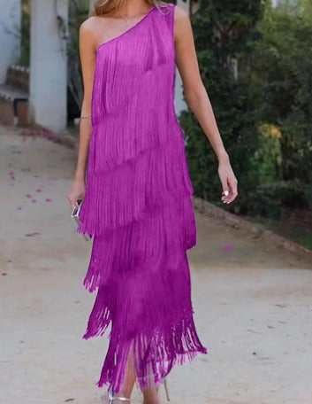 AMALFI | Vestido con flecos