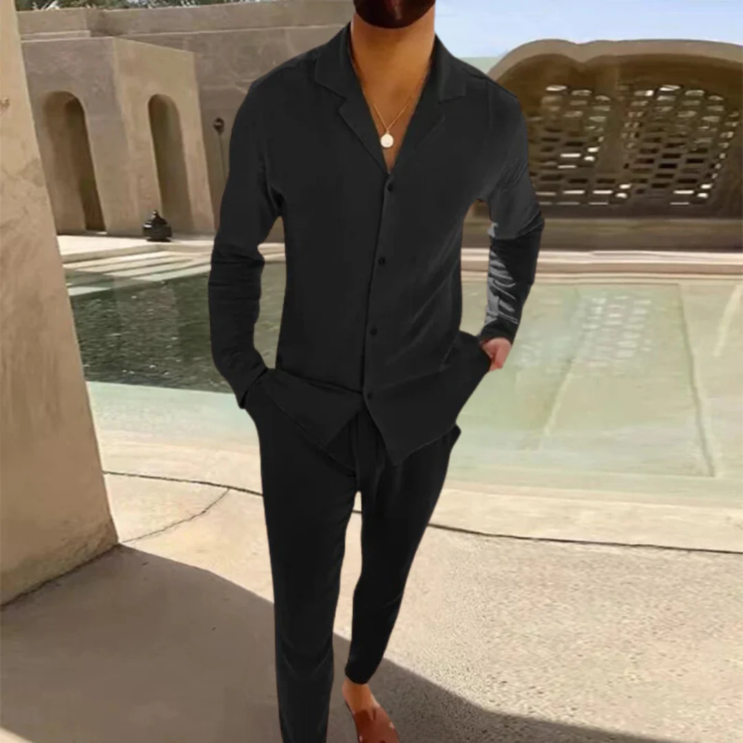 DÁMASO | Conjunto camisa y pantalón