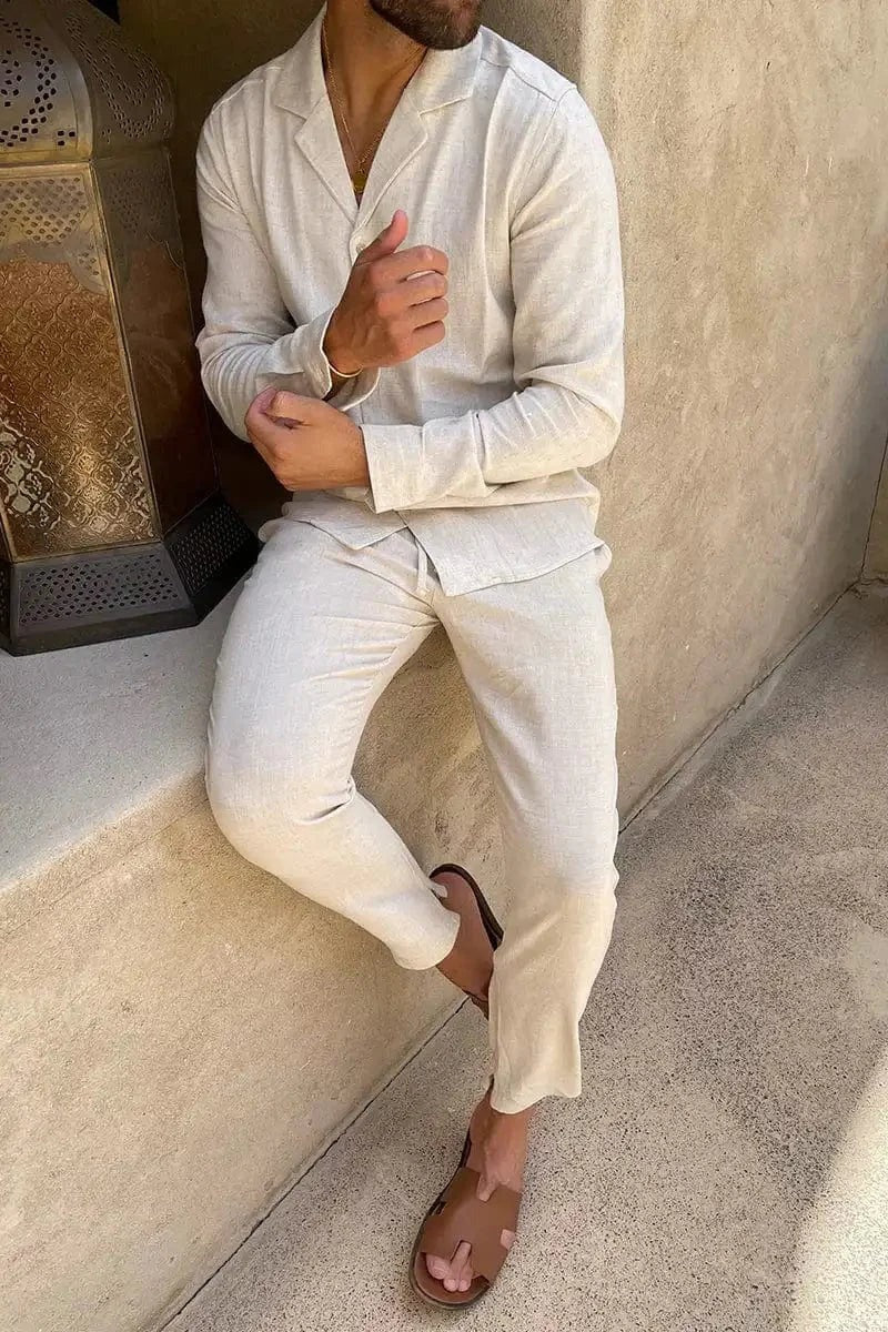 DÁMASO | Conjunto camisa y pantalón