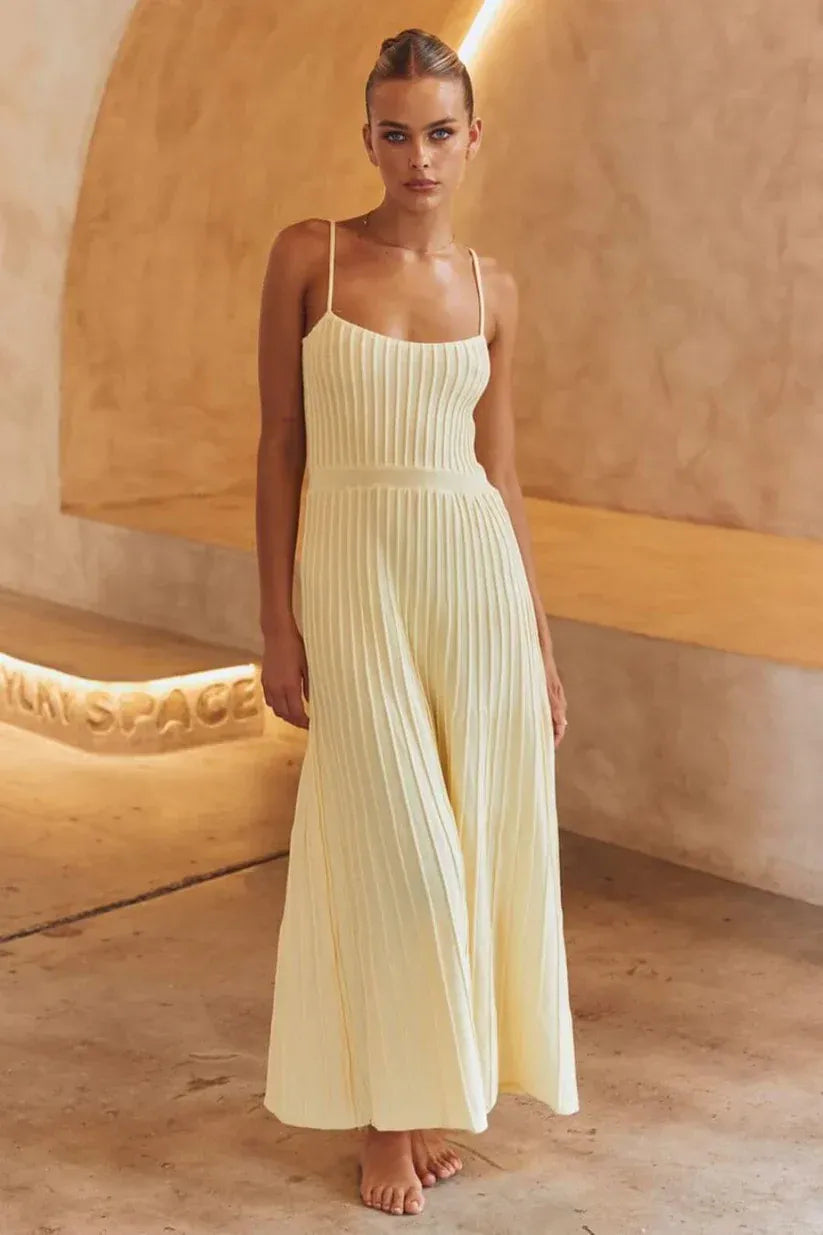 MARINA | Vestido midi de tirantes