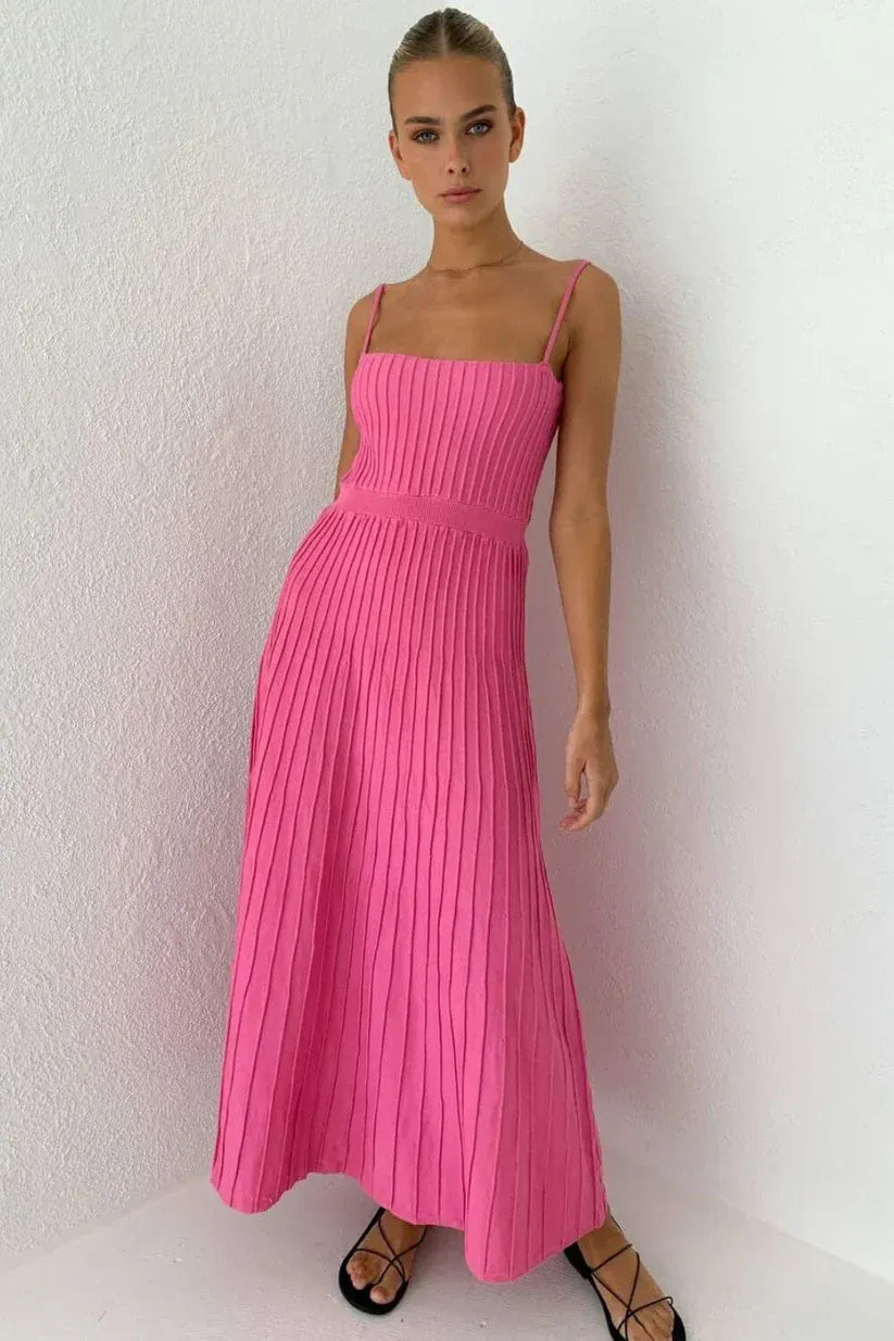 MARINA | Vestido midi de tirantes
