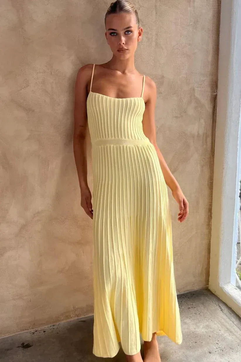 MARINA | Vestido midi de tirantes