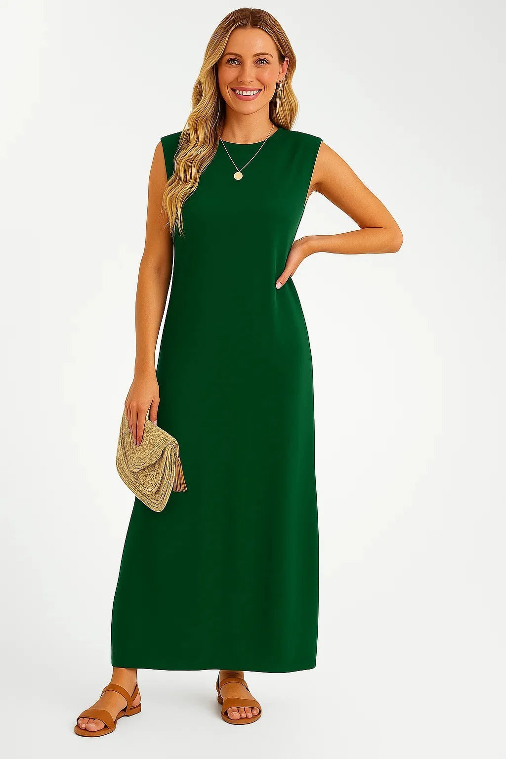 STELLA | Vestido largo fluido