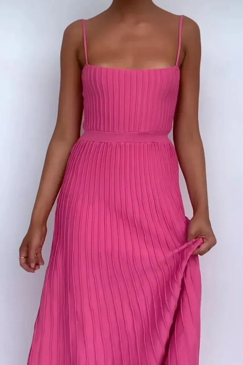 MARINA | Vestido midi de tirantes