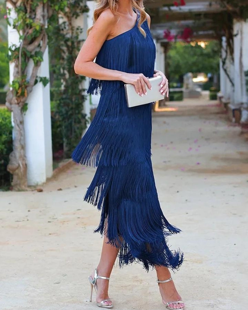AMALFI | Vestido con flecos