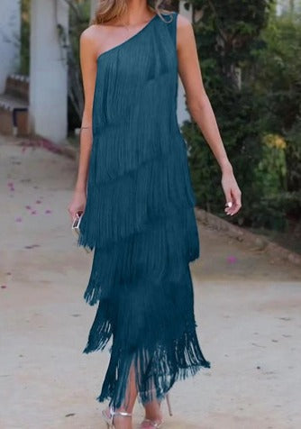 AMALFI | Vestido con flecos