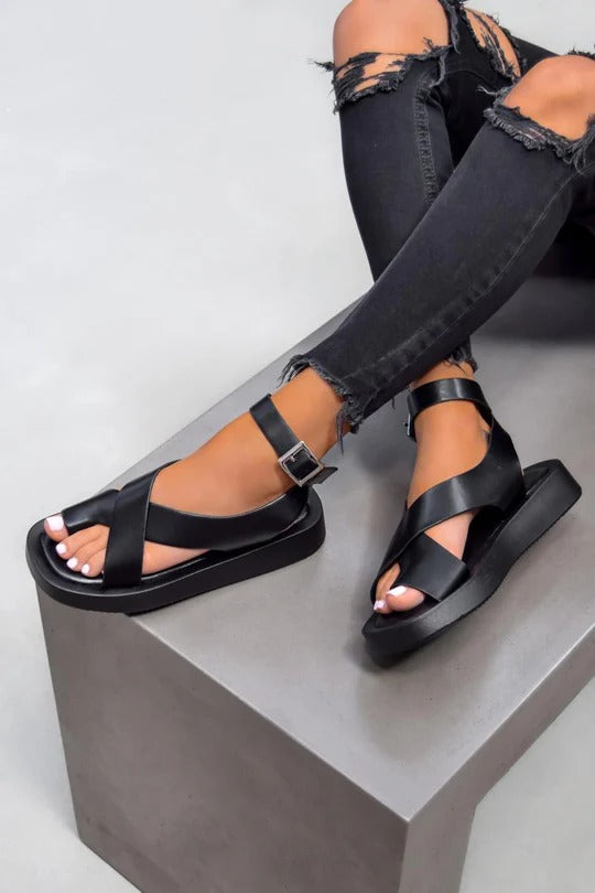 ADELINA | Sandalias gladiadoras