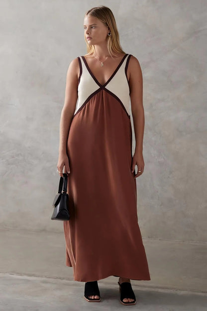 ELENA | Vestido midi sin mangas