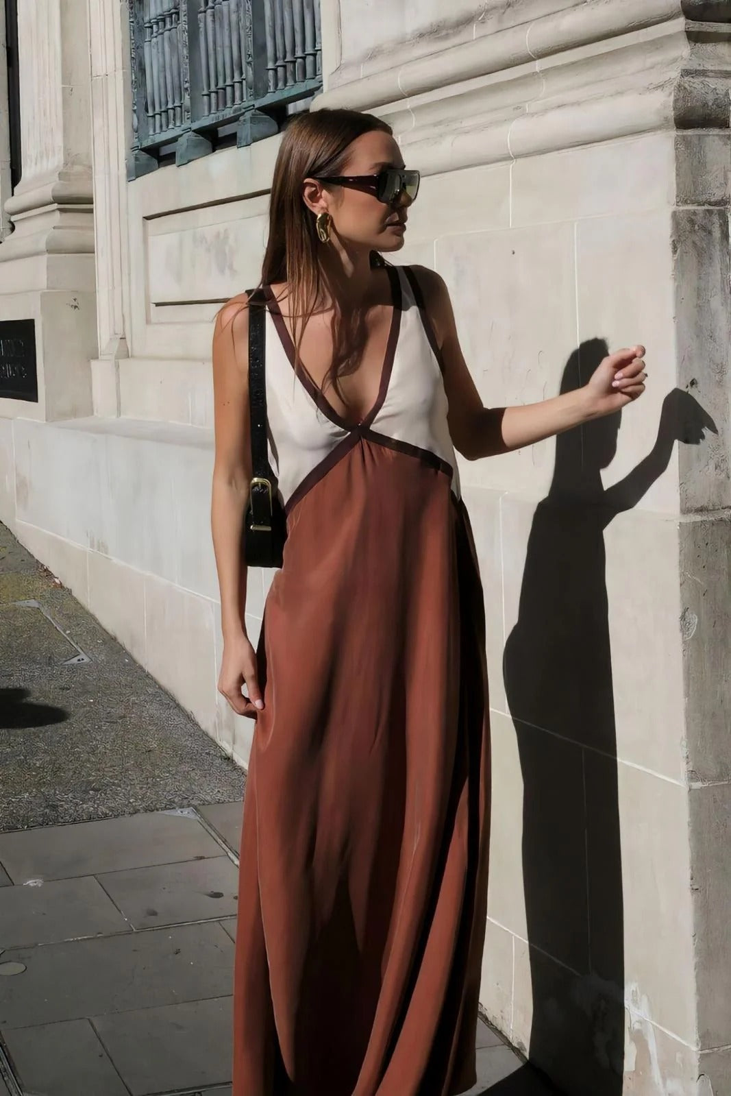 ELENA | Vestido midi sin mangas