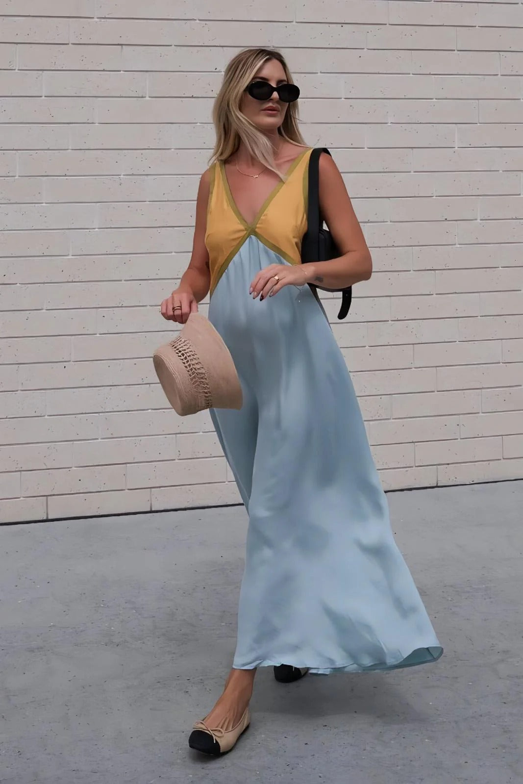 ELENA | Vestido midi sin mangas