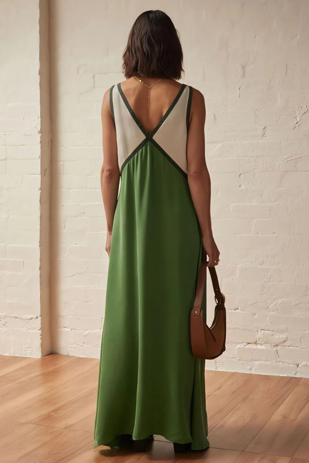 ELENA | Vestido midi sin mangas