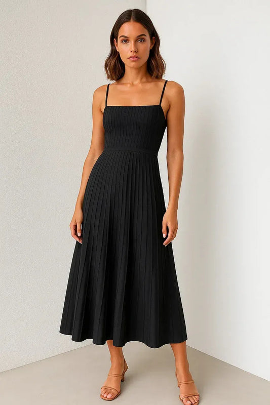 MARINA | Vestido midi de tirantes