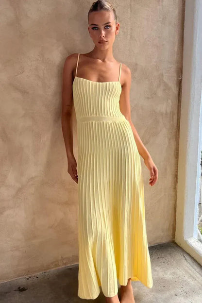 MARINA | Vestido midi de tirantes