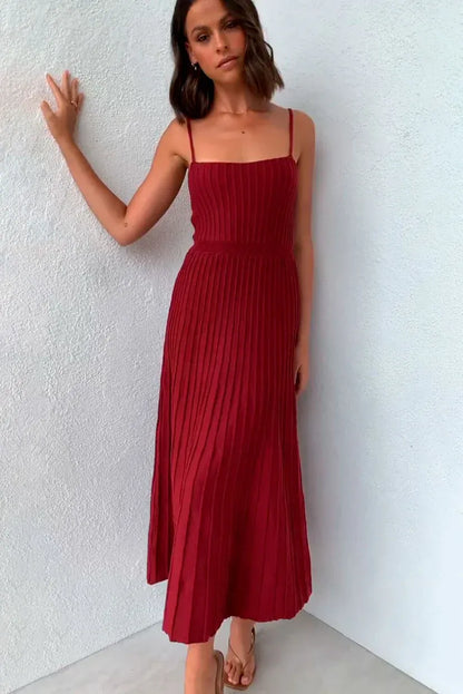 MARINA | Vestido midi de tirantes