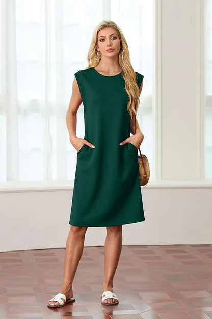 FIONA | Vestido midi antiarrugas