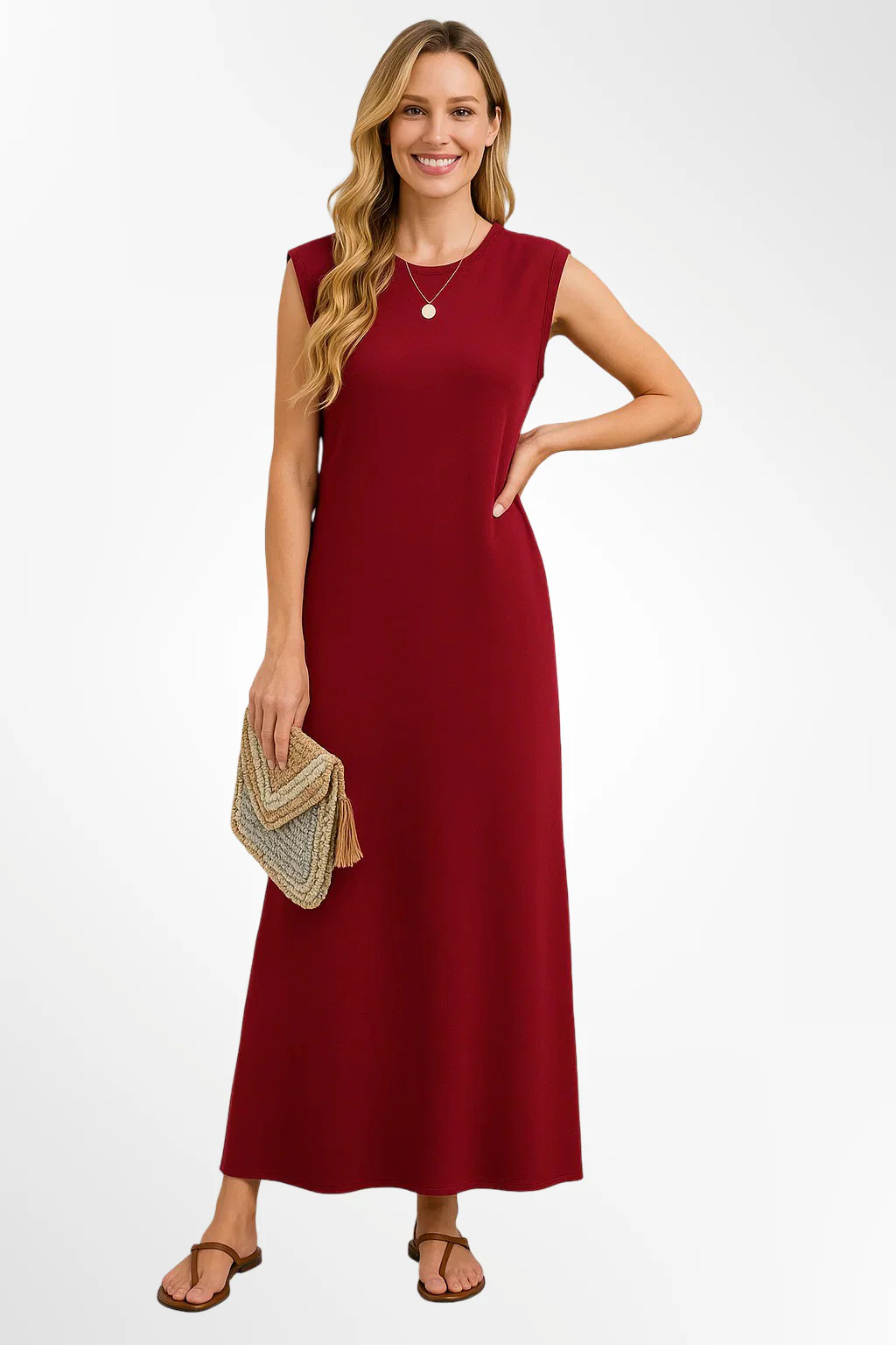 STELLA | Vestido largo fluido