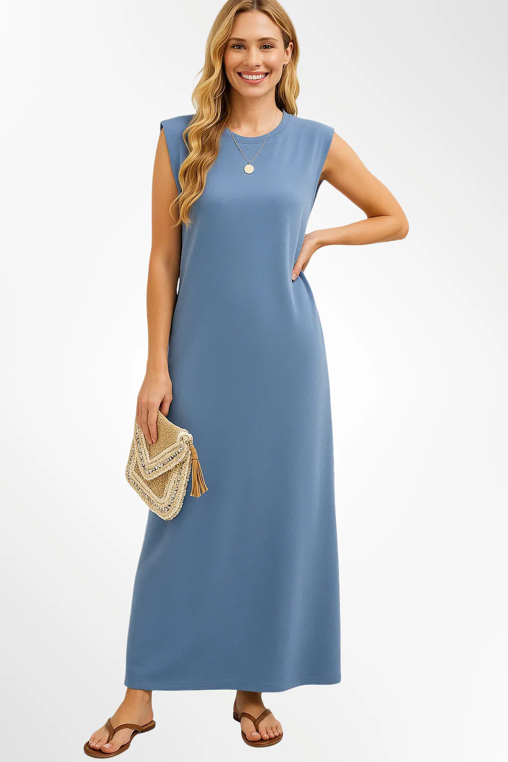 STELLA | Vestido largo fluido