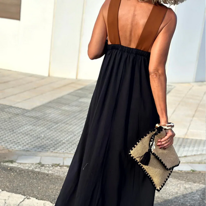 SIENNA | Vestido con escote cruzado